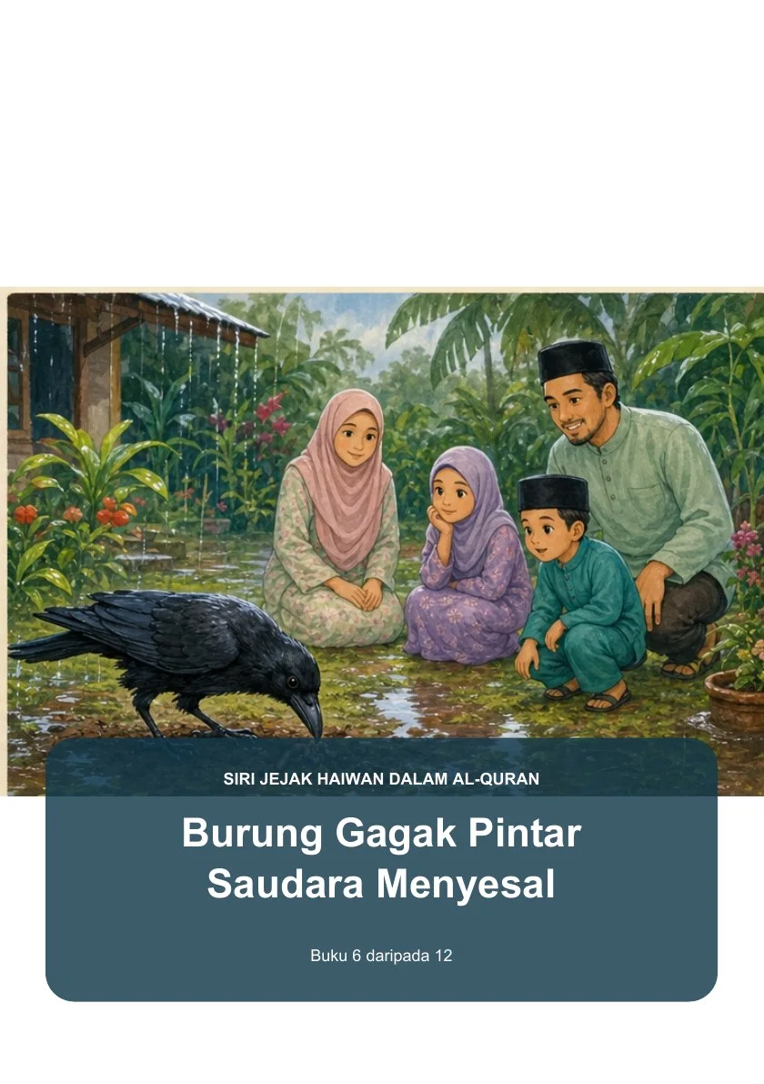 Kulit Burung Gagak Pintar dan Saudara Menyesal
