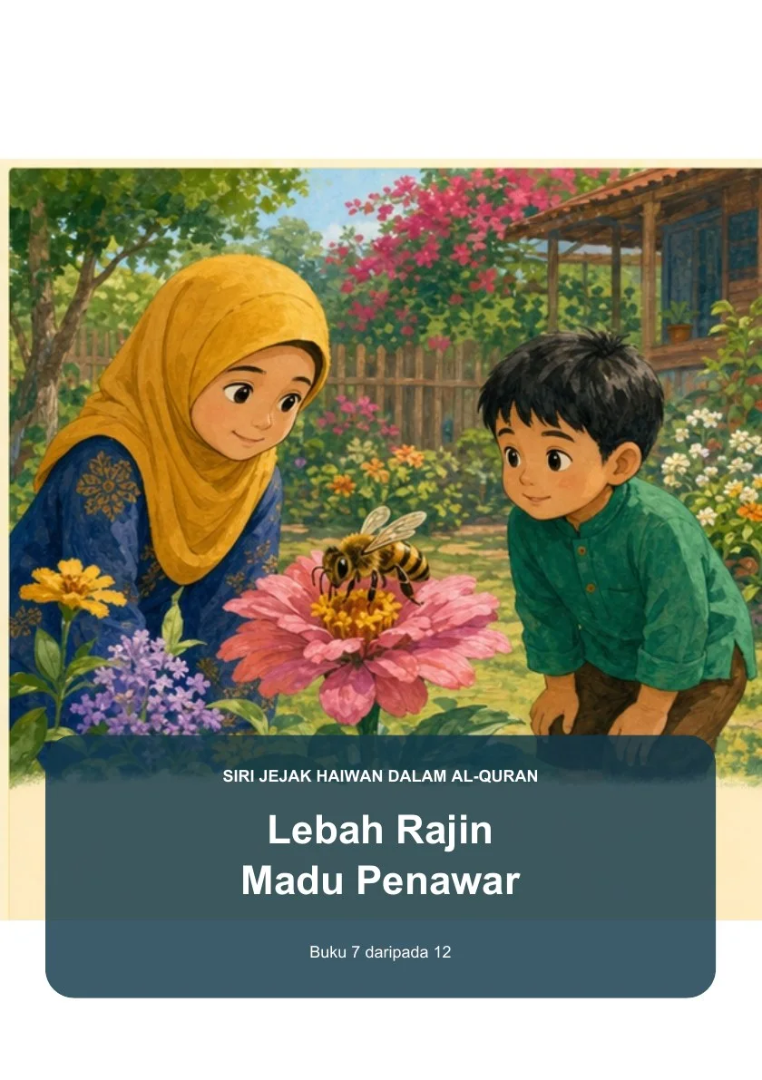 Kulit Lebah Rajin dan Madu Penawar