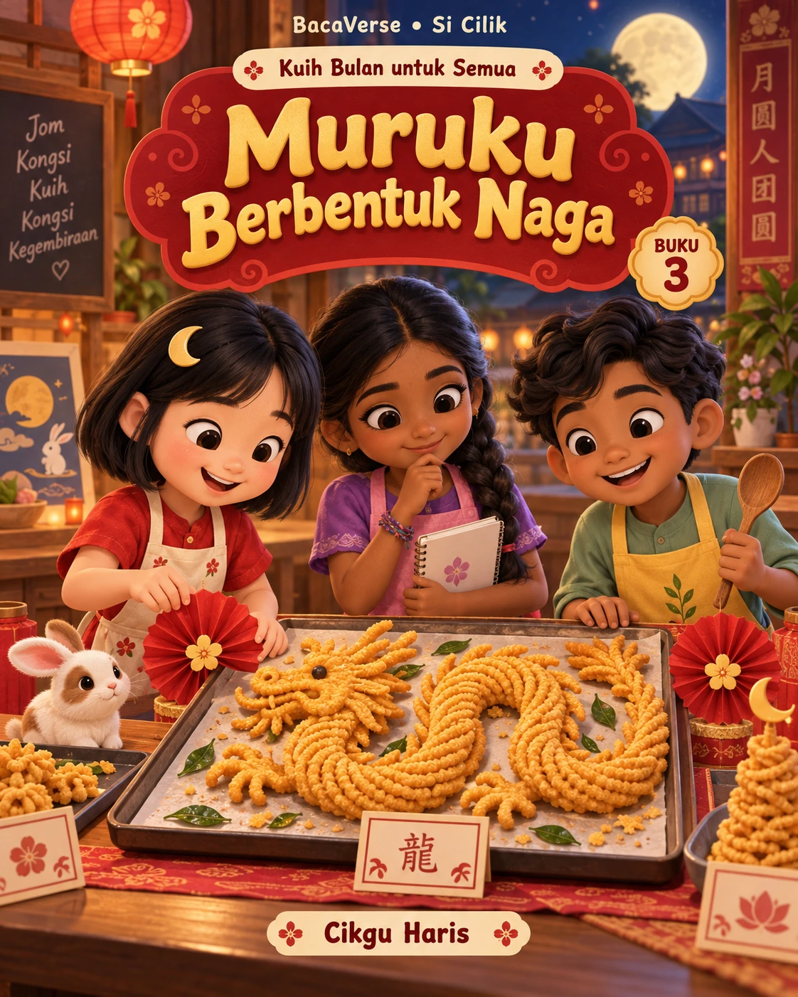 Kulit Muruku Berbentuk Naga
