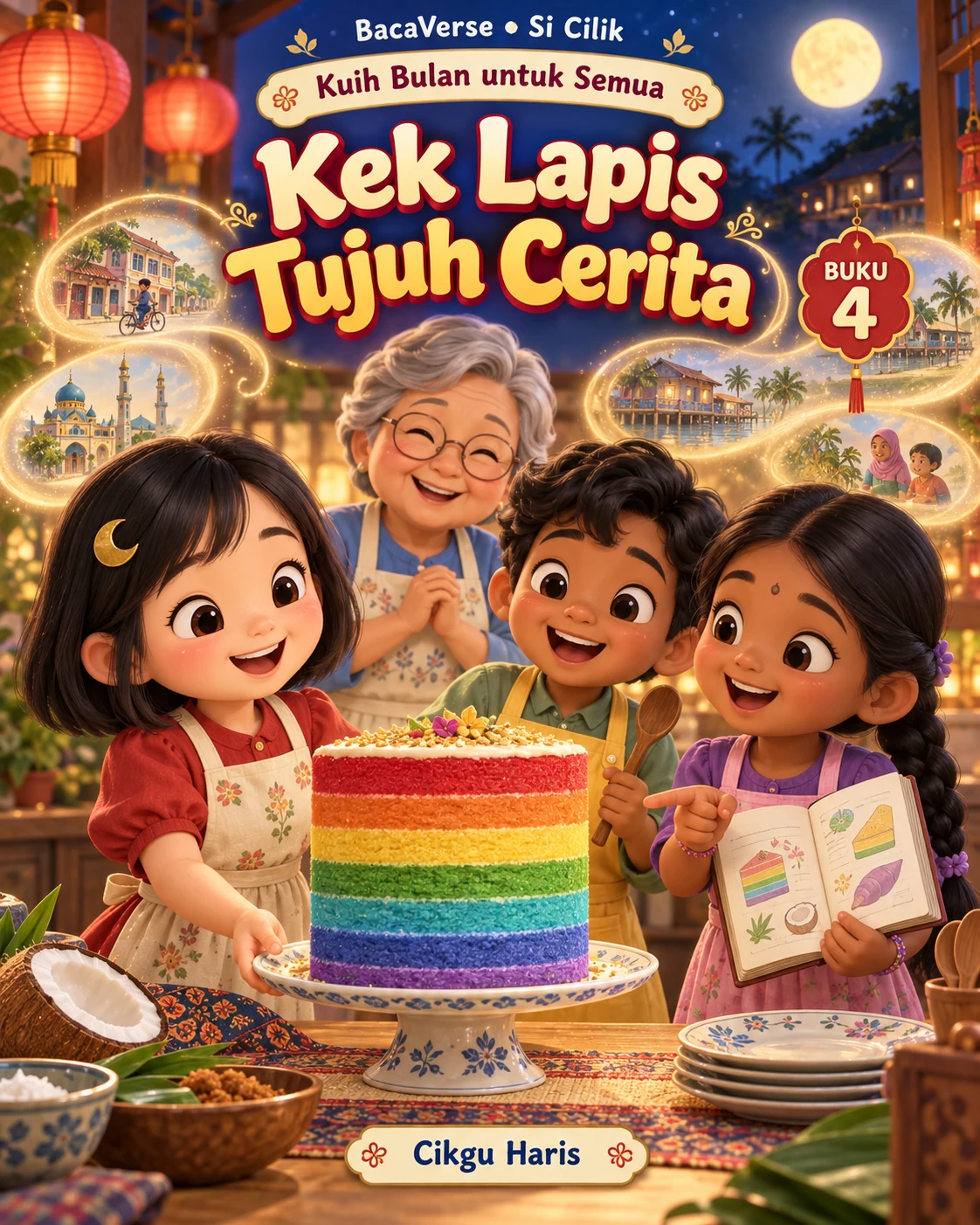 Kulit Kek Lapis Tujuh Cerita