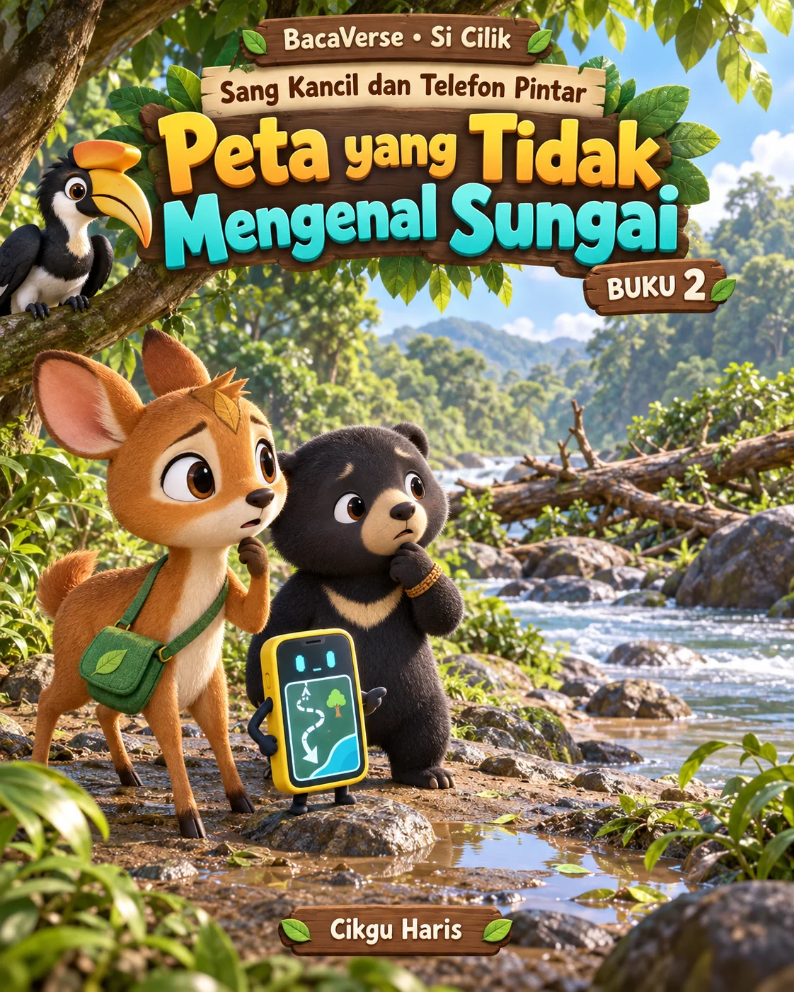 Kulit Peta yang Tidak Mengenal Sungai